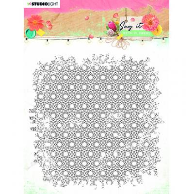 StudioLight Say It With Flowers Clear Stamp - Muster